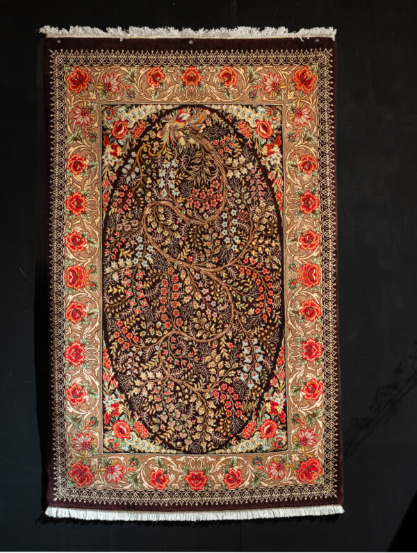 ペルシャ絨毯 生命の樹 GHOM